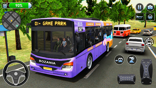 Bus Simulator : 3D Bus Games ekran görüntüsü