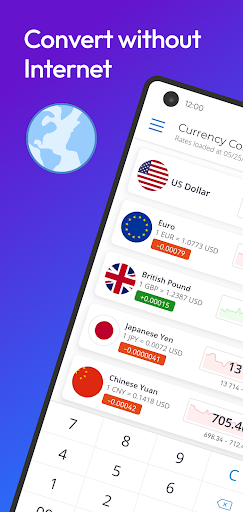 Instant Currency Converter ekran görüntüsü