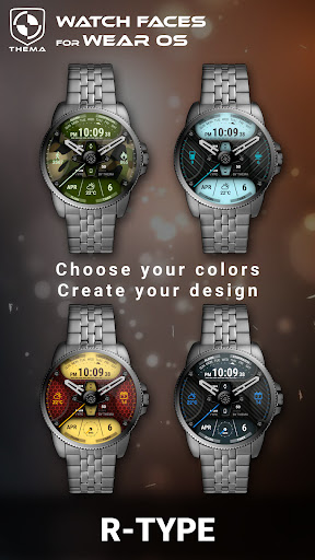 R-Type Watch Face ekran görüntüsü