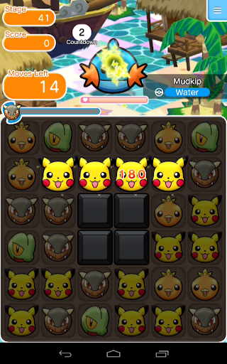 Pokémon Shuffle Mobile ekran görüntüsü
