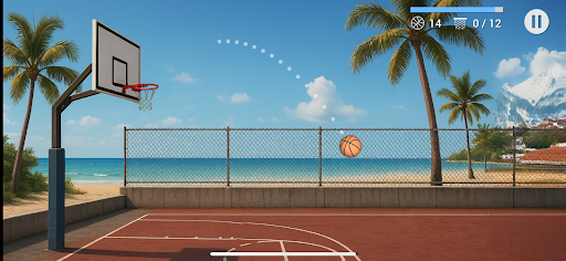 Hoop Dunk Basketball ekran görüntüsü
