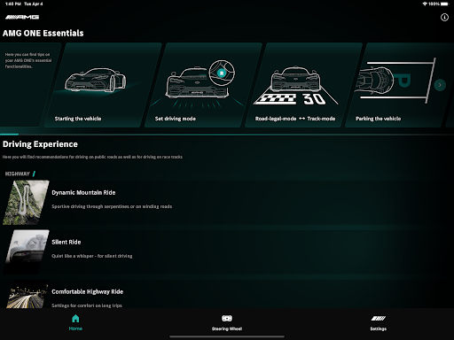 Mercedes-AMG ONE Race Engineer ekran görüntüsü