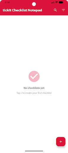 TickIt - Checklist Notepad ekran görüntüsü