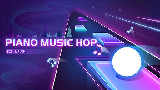 Piano Music Hop: EDM Rush! ekran görüntüsü