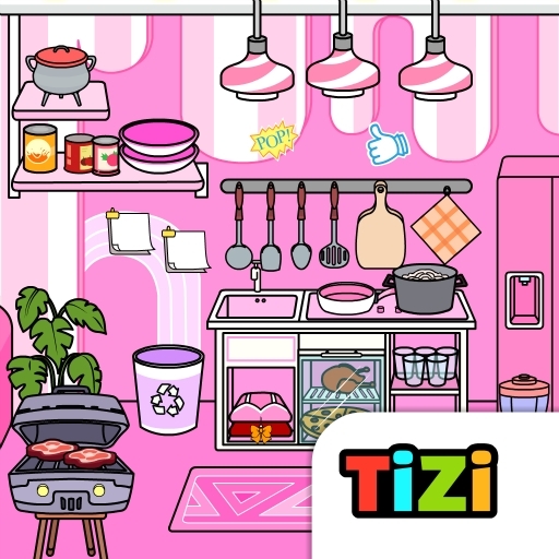 Tizi Şehri - Pembe Ev Dekoru