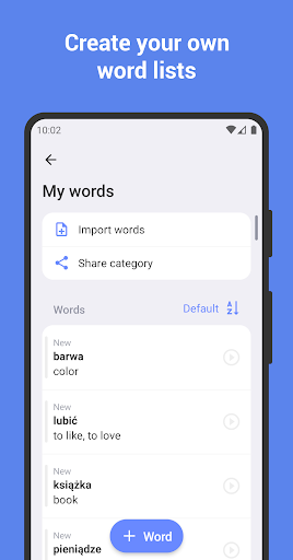 Learn Polish with flashcards! ekran görüntüsü