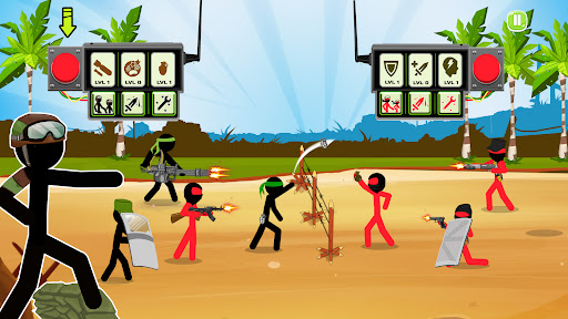 Stickman Army : Team Battle ekran görüntüsü