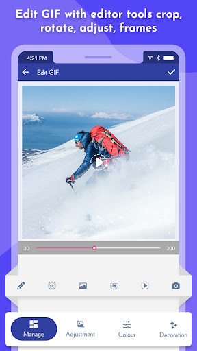 GIF Editor: Image to GIF, Vide ekran görüntüsü