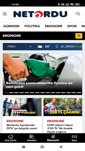Net Ordu ekran görüntüsü