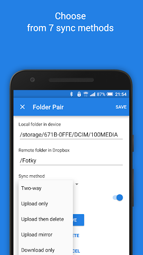 Dropsync: Autosync for Dropbox ekran görüntüsü