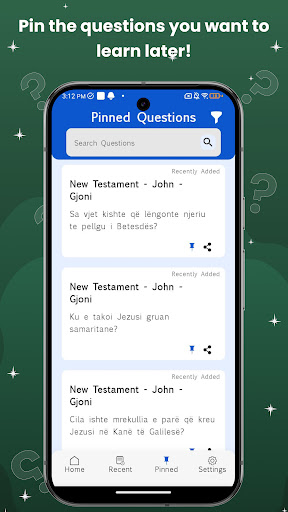 Albanian Bible Quiz ekran görüntüsü
