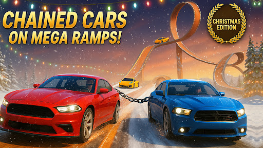 Ramp Car Stunts: Chained 3D ekran görüntüsü