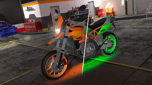 Motorcycle Real Simulator ekran görüntüsü