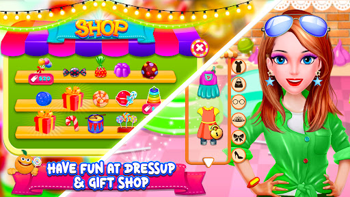 Candy Lollipops Factory Games ekran görüntüsü