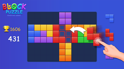 Puzzle block blast  Brain Game ekran görüntüsü