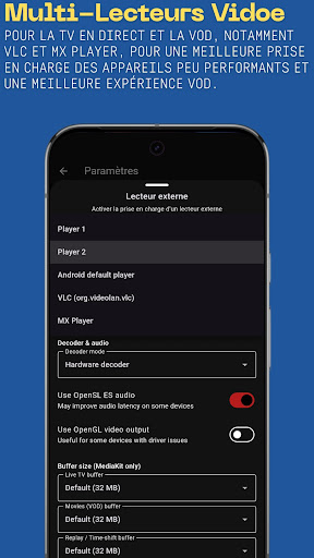Xtream IPTV Player Uygulaması ekran görüntüsü