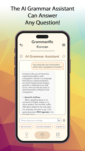 Grammarific: Korean Grammar ekran görüntüsü