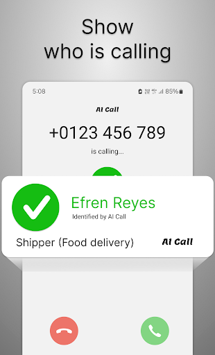 AI Call - Caller Identify ekran görüntüsü