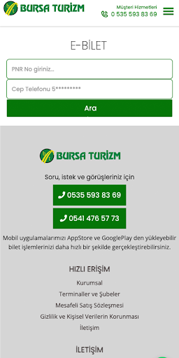 Bursa Turizm ekran görüntüsü