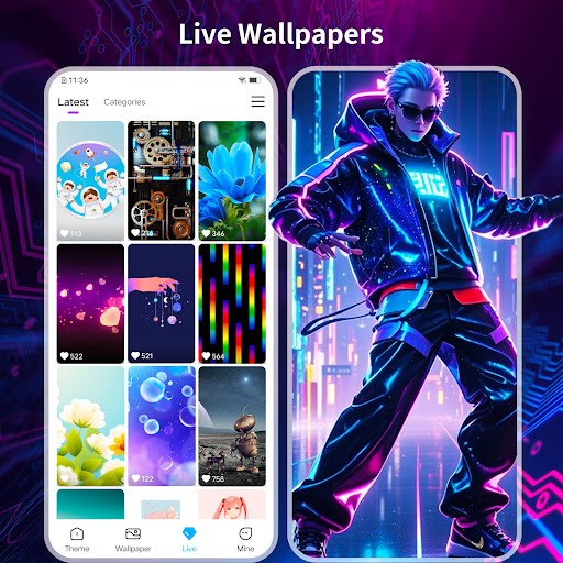 Super Nice Launcher ekran görüntüsü