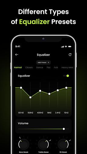 Equalizer for Bluetooth ekran görüntüsü
