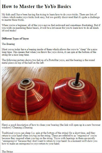 How to Do YoYo Tricks ekran görüntüsü