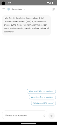 VNA AI ekran görüntüsü