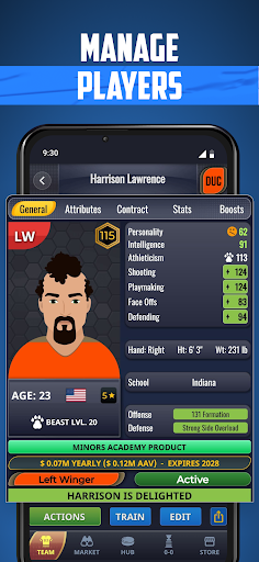 Ultimate Pro Hockey GM ekran görüntüsü