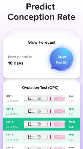 Period Tracker App | Eve Glow ekran görüntüsü
