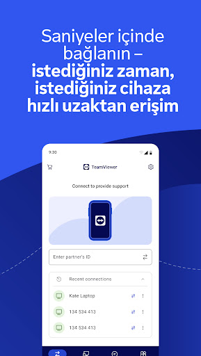TeamViewer Remote Control ekran görüntüsü