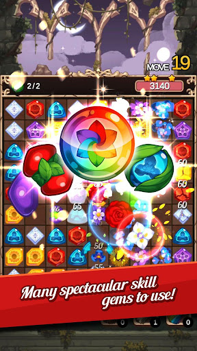 blossom match puzzle game ekran görüntüsü