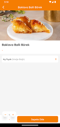 Emmoğlu Baklava ekran görüntüsü