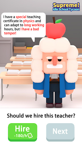 Supreme! Idle School Tycoon ekran görüntüsü