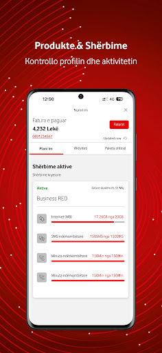My Vodafone (AL) ekran görüntüsü