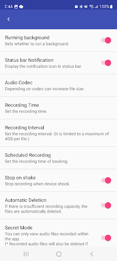 Simple Recorder (BlackBox) ekran görüntüsü