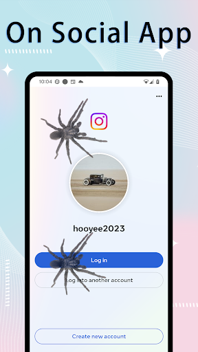 SpiderPrank: Spider in phone ekran görüntüsü