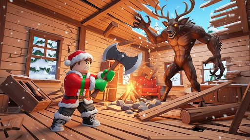 Snow Night Survival Game ekran görüntüsü