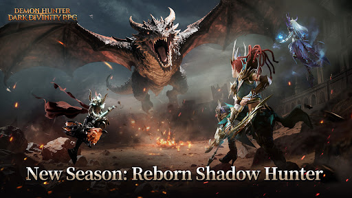 Dark Divinity RPG:Demon Hunter ekran görüntüsü