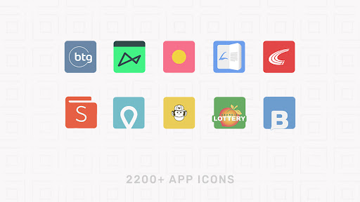 Squared - Square Icon Pack ekran görüntüsü