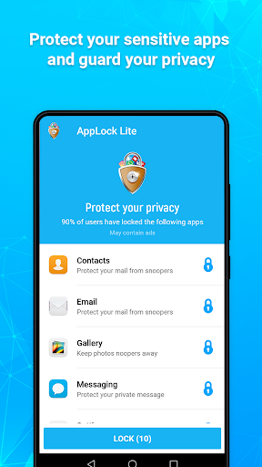 AppLock Lite - Fingerprint ekran görüntüsü