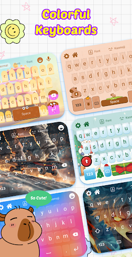 Keyboard Themes: Fonts & Emoji ekran görüntüsü