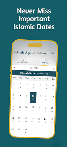 Islamic Age Calculator ekran görüntüsü