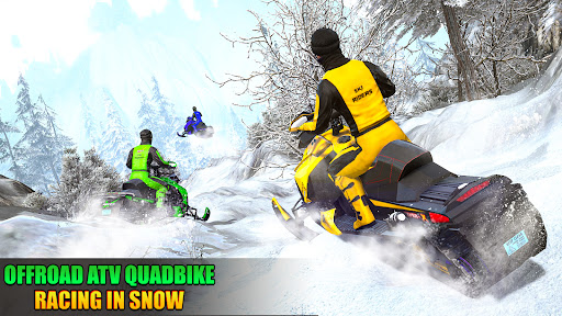 kar bisiklet Yarışı snocross ekran görüntüsü