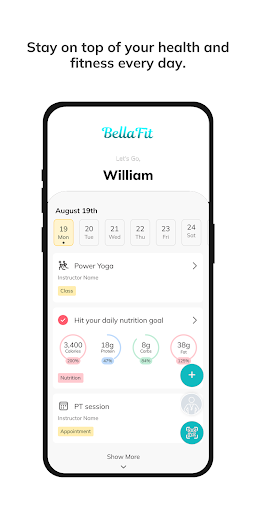 Bella Fit 24 ekran görüntüsü