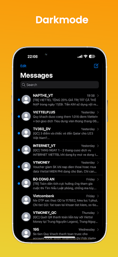 Messages Phone 16 ekran görüntüsü