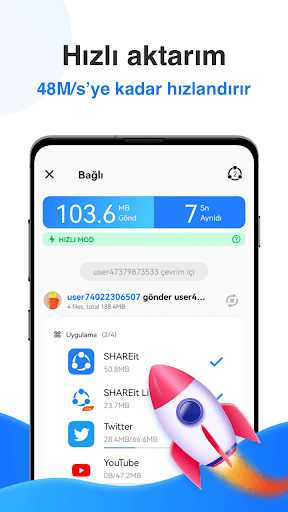 SHAREit Lite - Dosya Paylaşımı ekran görüntüsü
