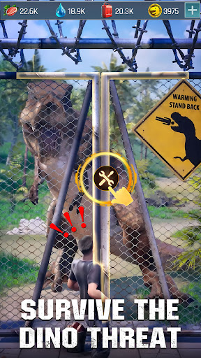 Dino War: Survival ekran görüntüsü