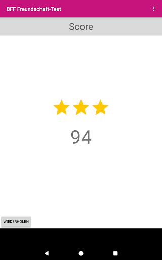 Freundschaftstest Freund Quiz ekran görüntüsü