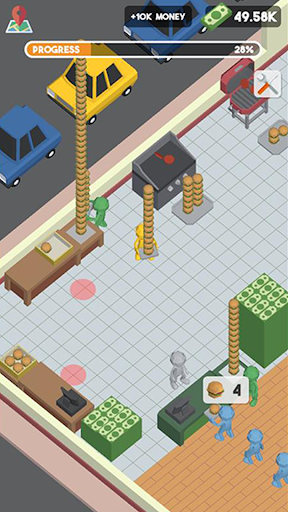 Fast Food Tycoon Rush ekran görüntüsü