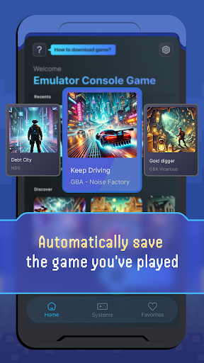 Emulator Console Game Retro ekran görüntüsü